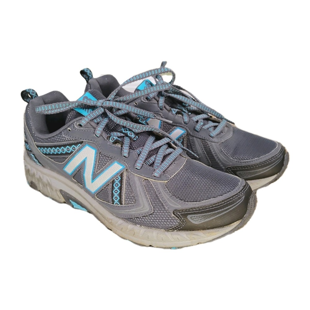 New Balance 410 V5 Womens Size 9.5 B Blue Running Lace Up Comfort Shoes Sneakers